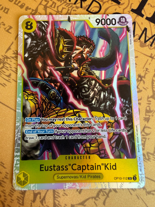 One Piece | English | Eustass "Captain" Kid OP10-112 SR