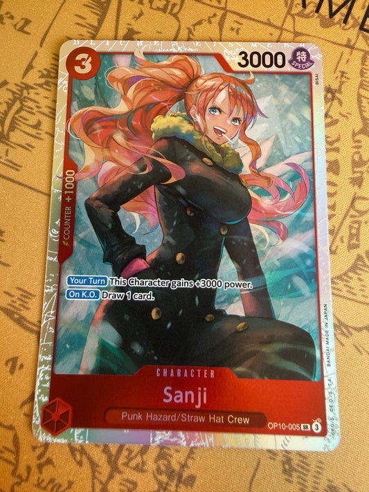 One Piece | English | Sanji OP10-005 SR