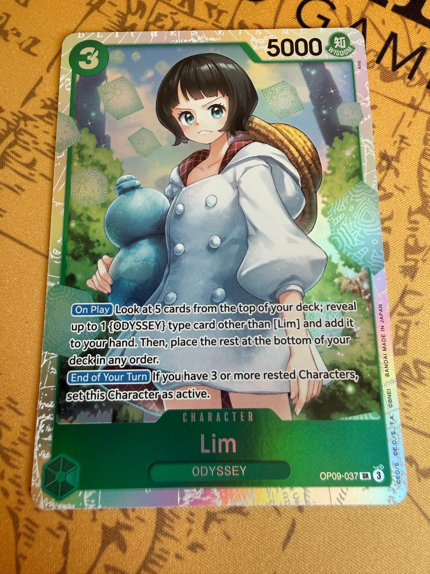 One Piece | English | Lim OP09-037 SR