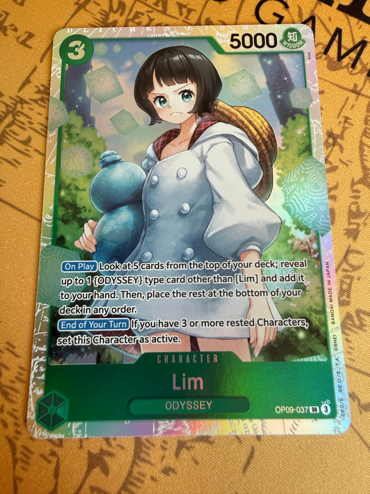 One Piece | English | Lim OP09-037 SR