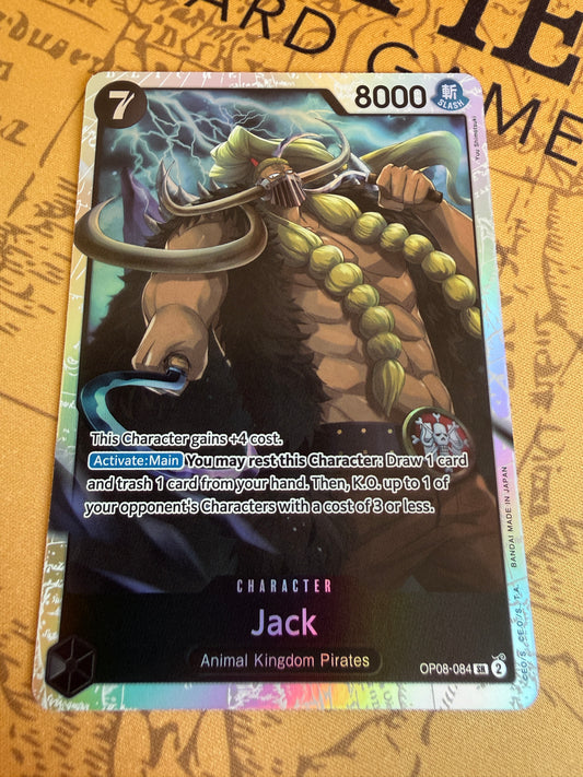 One Piece | English | Jack OP08-084 SR