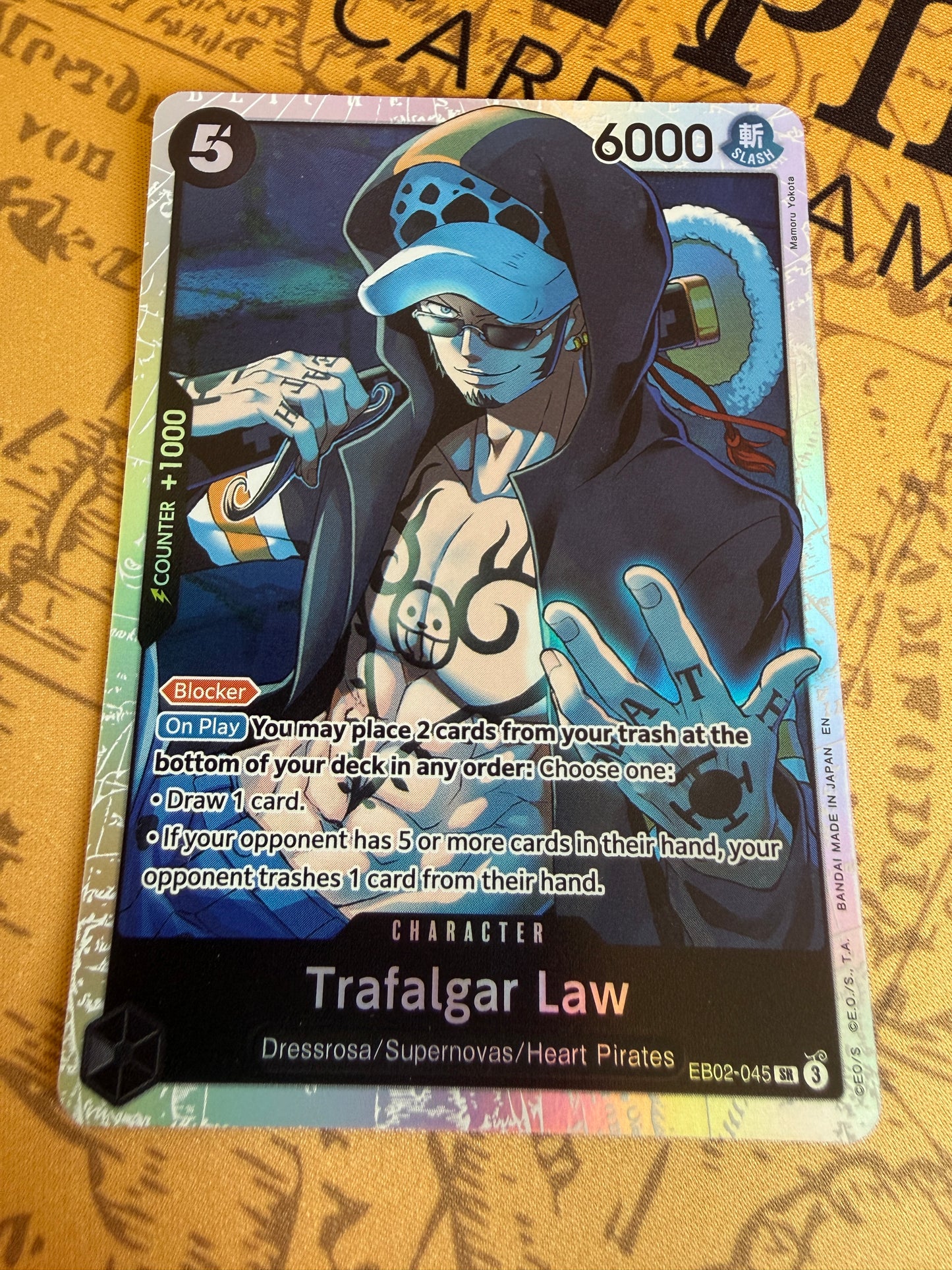 One Piece | English | Trafalgar Law EB02-045 SR