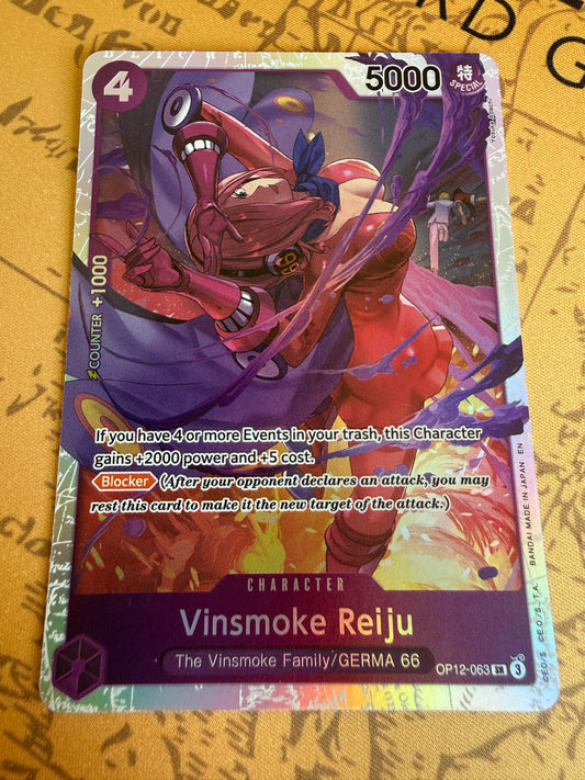 One Piece | English | Vinsmoke Reiju OP12-063 SR