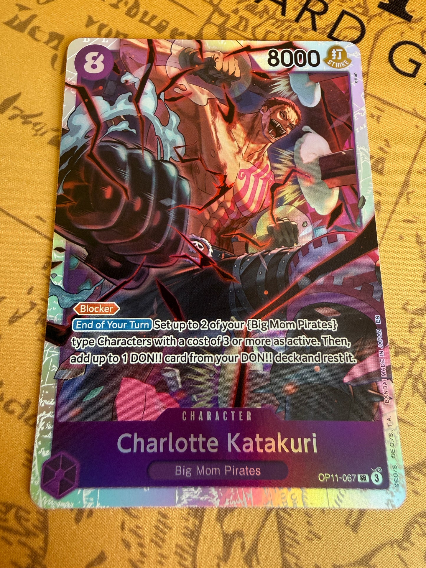 One Piece | English | Charlotte Katakuri OP11-067 SR