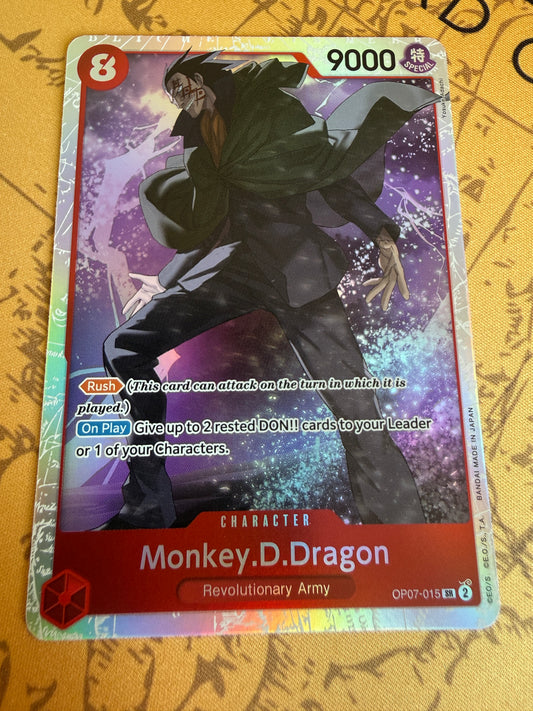 One Piece | English | Monkey D Dragon OP07-015 SR