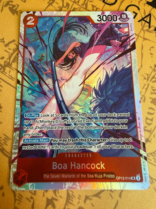 One Piece | English | Boa Hancock OP12-014 SR