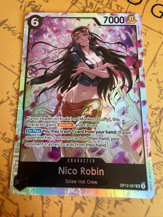 One Piece | English | Nico Robin OP12-087 SR