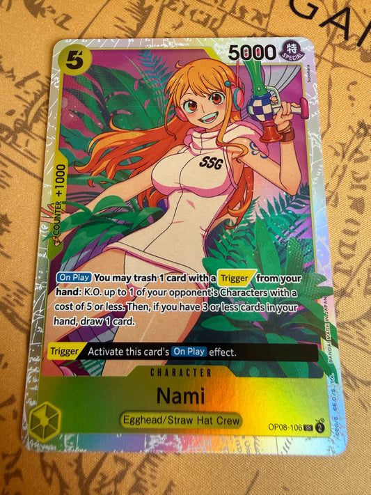 One Piece | English | Nami OP08-106 SR