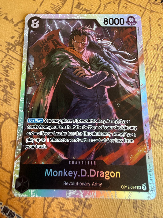 One Piece | English | Monkey D Dragon OP12-094 SR