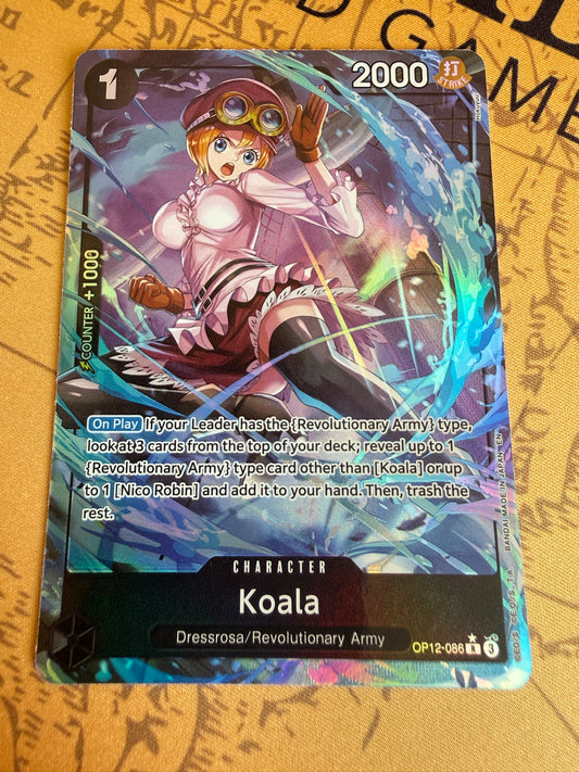 One Piece | English | Koala OP12-088 R* Alternate Art