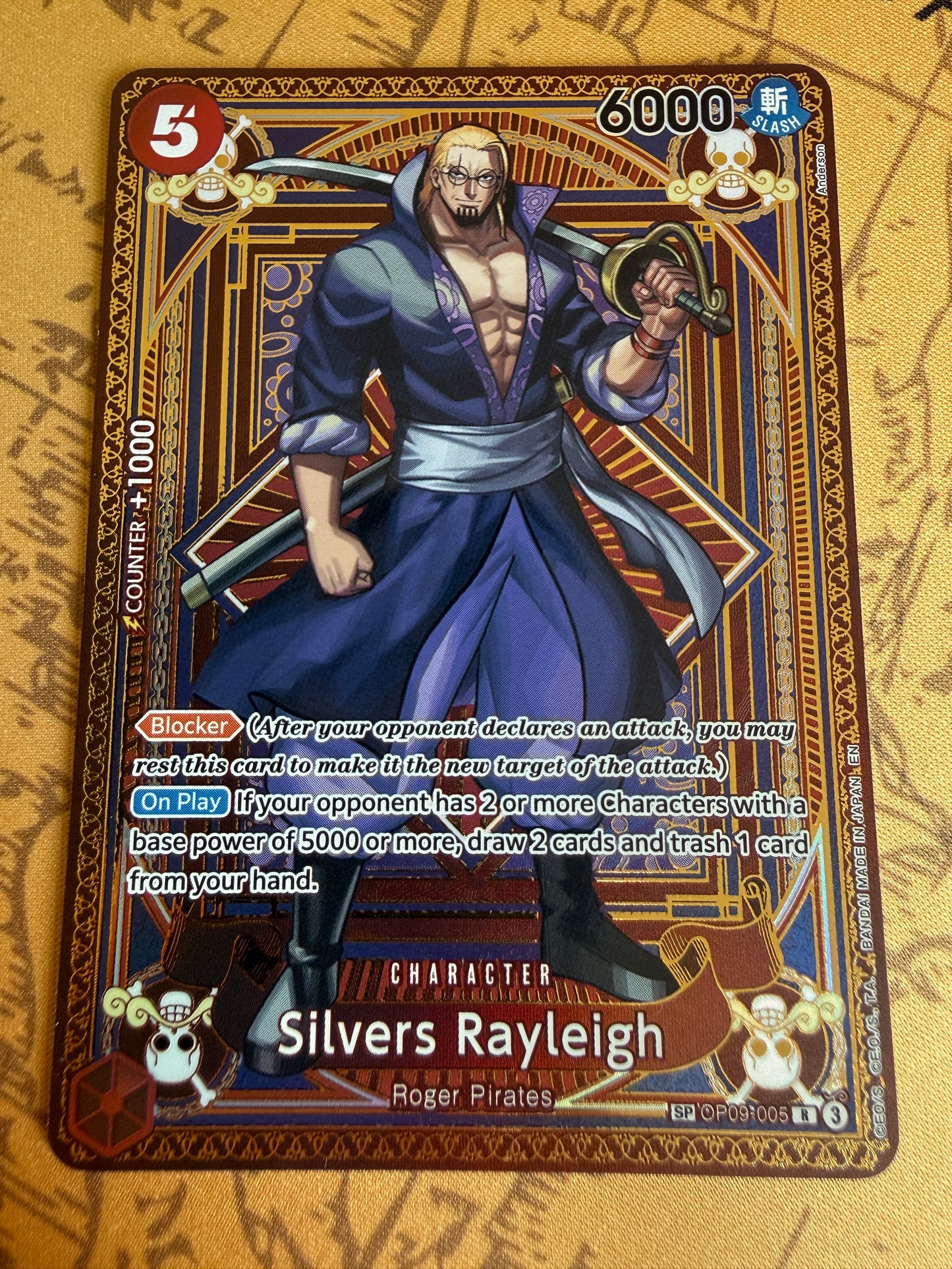 One Piece | English | Silvers Rayleigh SP OP09-005 R