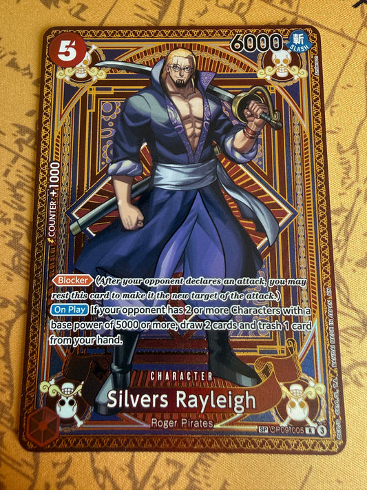 One Piece | English | Silvers Rayleigh SP OP09-005 R
