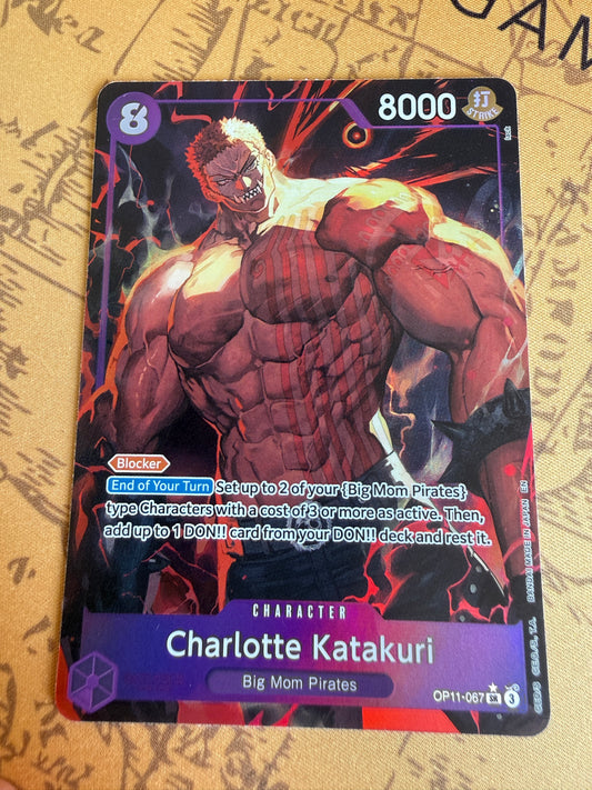 One Piece | English | Charlotte Katakuri OP11-067 SR* Alternate Art