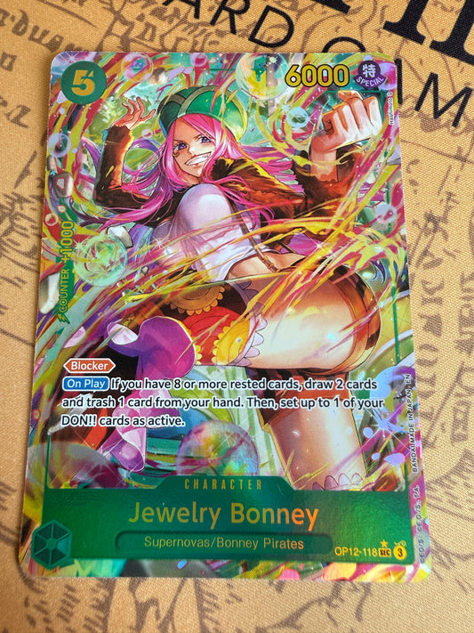 One Piece | English | Jewelry Bonney OP12-118 SEC* Alternate Art
