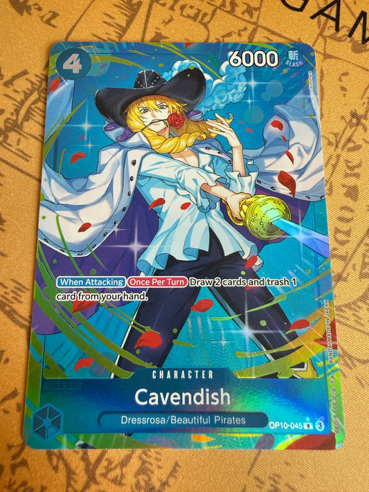 One Piece | English | Cavendish OP10-045 R* Alternate Art