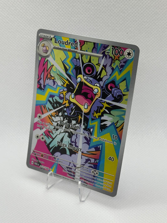 Pokemon Paradox Rift English Card | PAR | Loudred #212