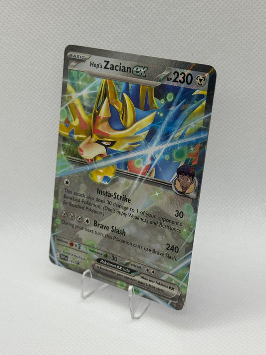 Pokemon Journey Together English Card | JTG | Hop's Zacian Ex #193 Promo
