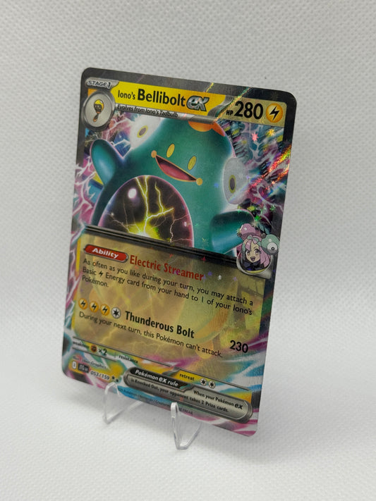 Pokemon Journey Together English Card | JTG | Iono's Bellibolt Ex #53