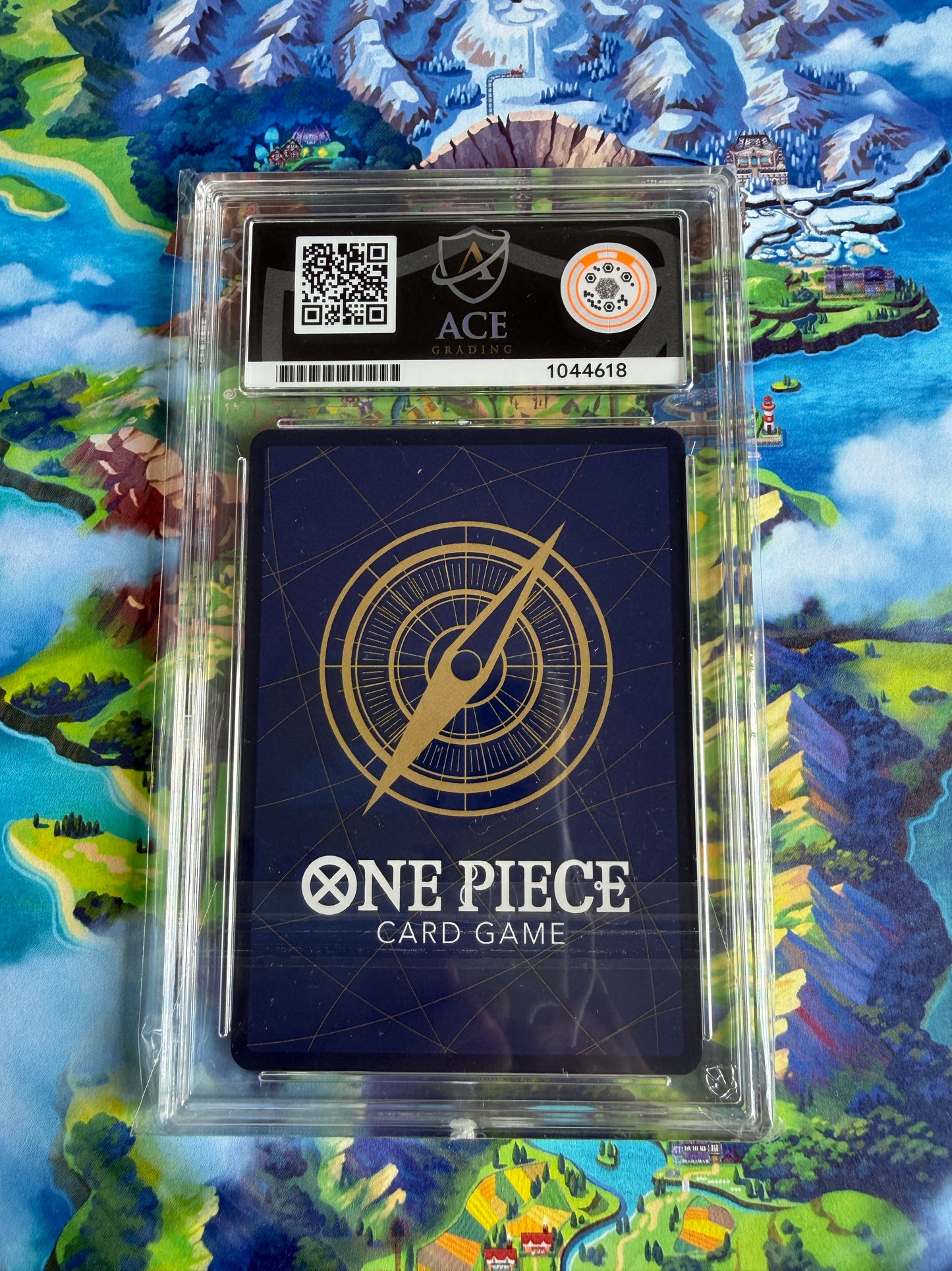 ACE 10 GEM MINT | One Piece Japanese 2025 OP07-113 500 Years in the Future V Jump Magazine Promo