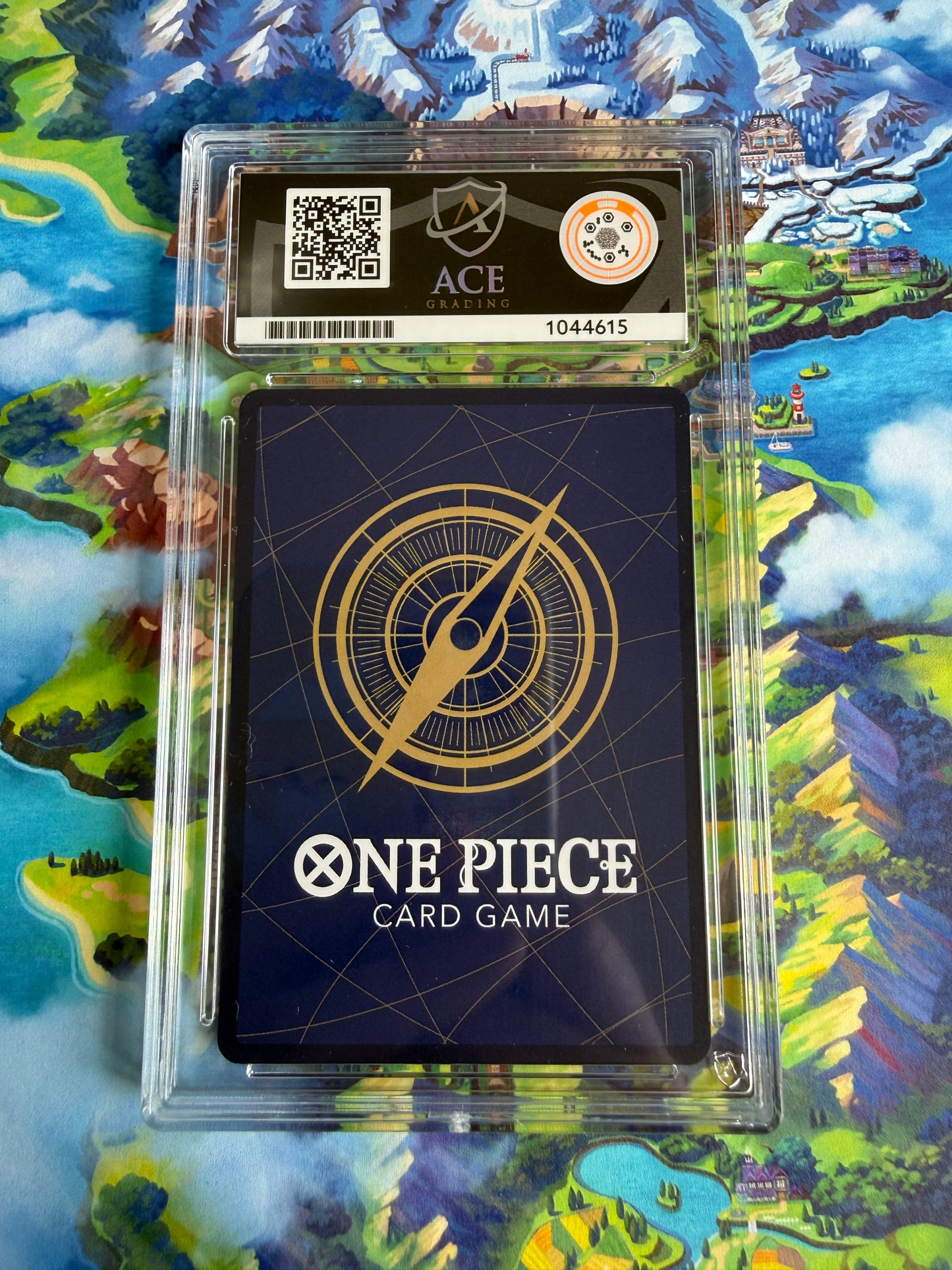 ACE 10 GEM MINT | One Piece Japanese 2025 OP07-053 500 Years in the Future Portgas D. Ace R Promo Shonen Jump