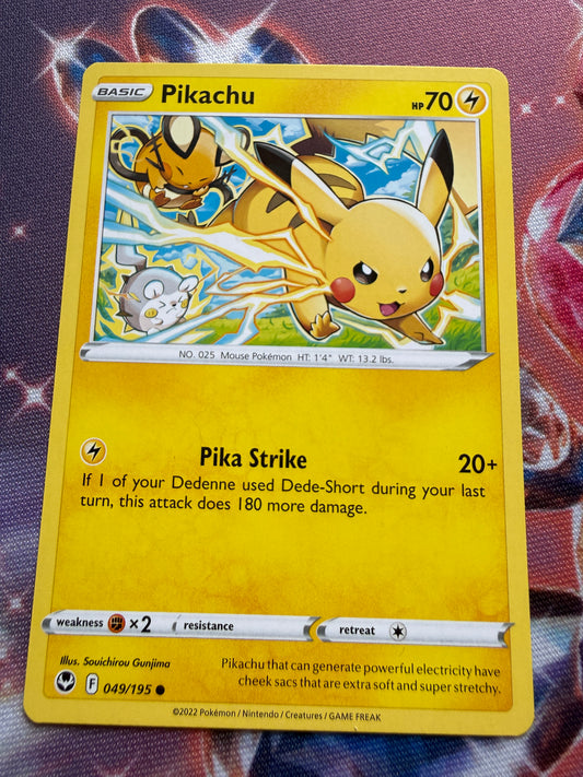 Pikachu #49 | Pokemon | Silver Tempest