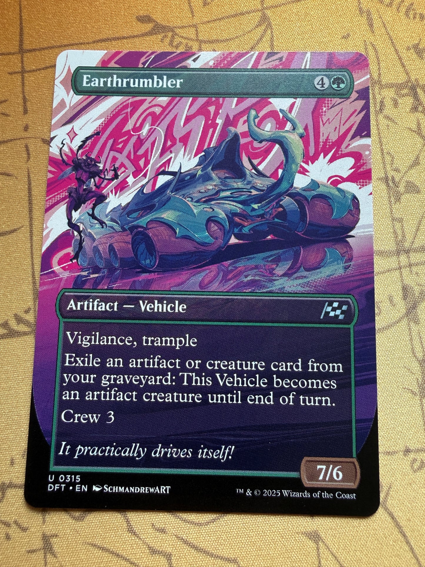 Earthrumbler #315 | Magic the Gathering | Aetherdrift