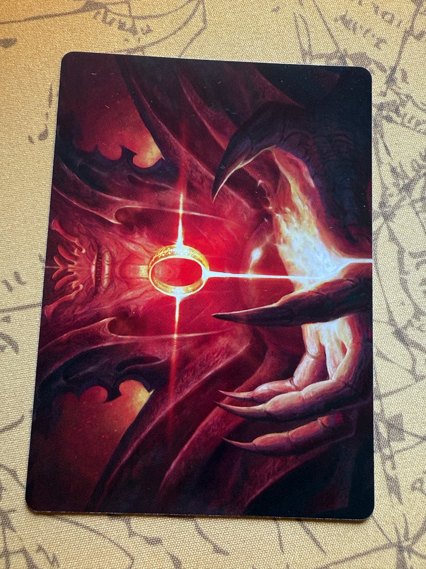 Sol Ring Art Card Art Series 76 | Magic | Lord Of The Rings