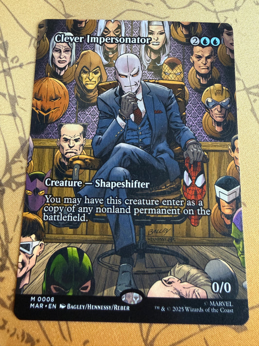 Magic The Gathering | Marvel Spider-Man | Clever Impersonator #8 MAR M