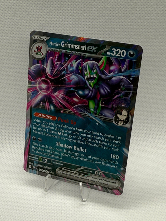 Marnie's Grimmsnarl Ex #136 | Pokemon English | Destined Rivals