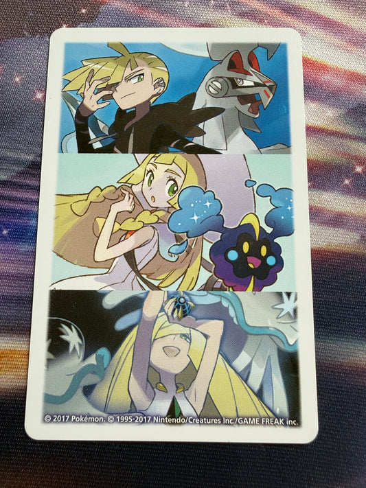 2017 Pokemon Center Lillie Lusamine Nintendo Vintage | Playing Cards | 10 of Spades