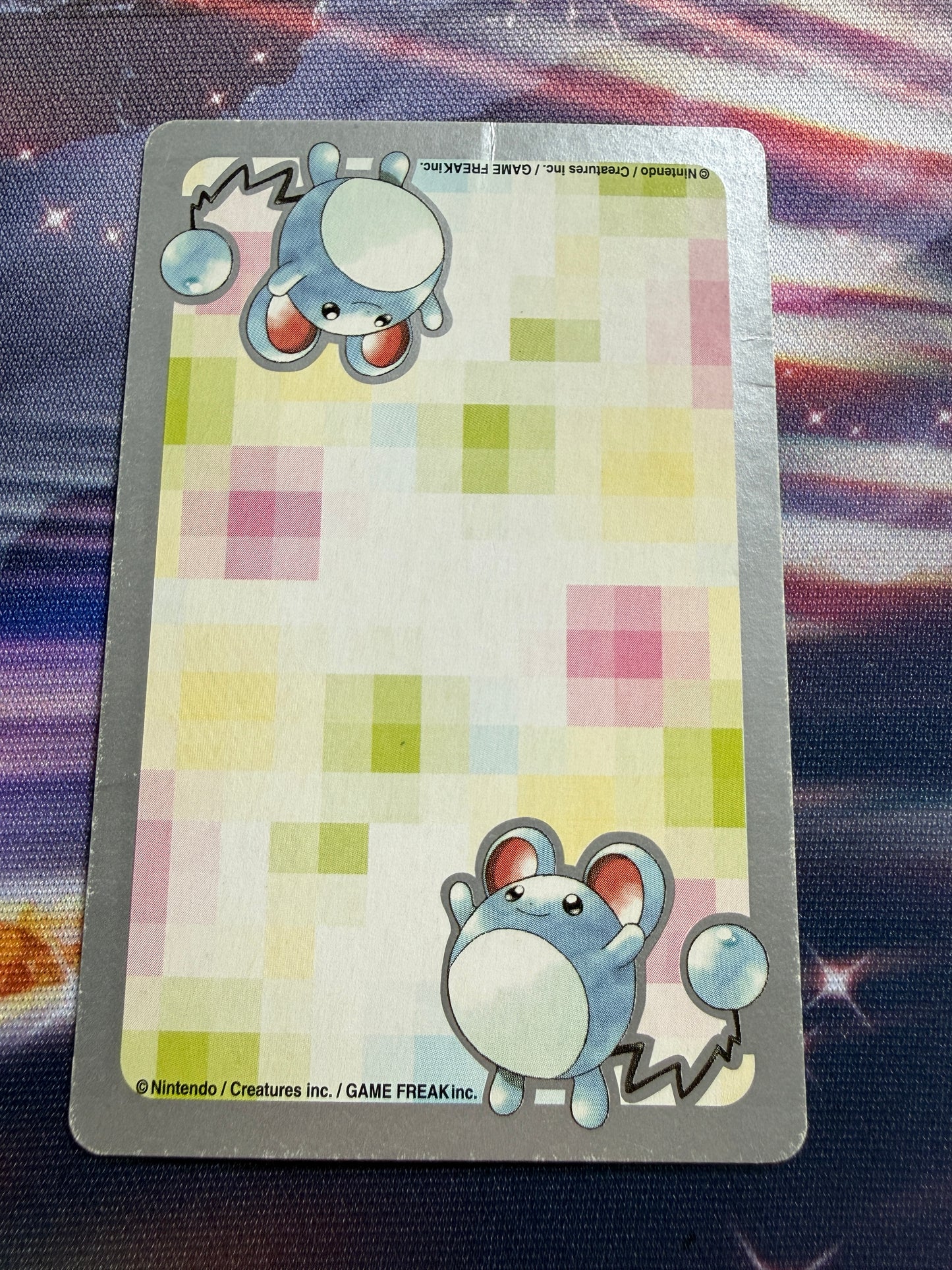 Togetic #176 | Silver Poker Deck | 7 of Spades