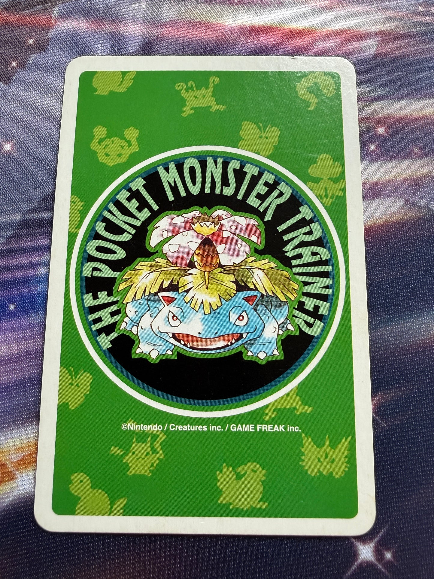 Hypno #97 | Venusaur Green Poker Cards | 9 of Spades