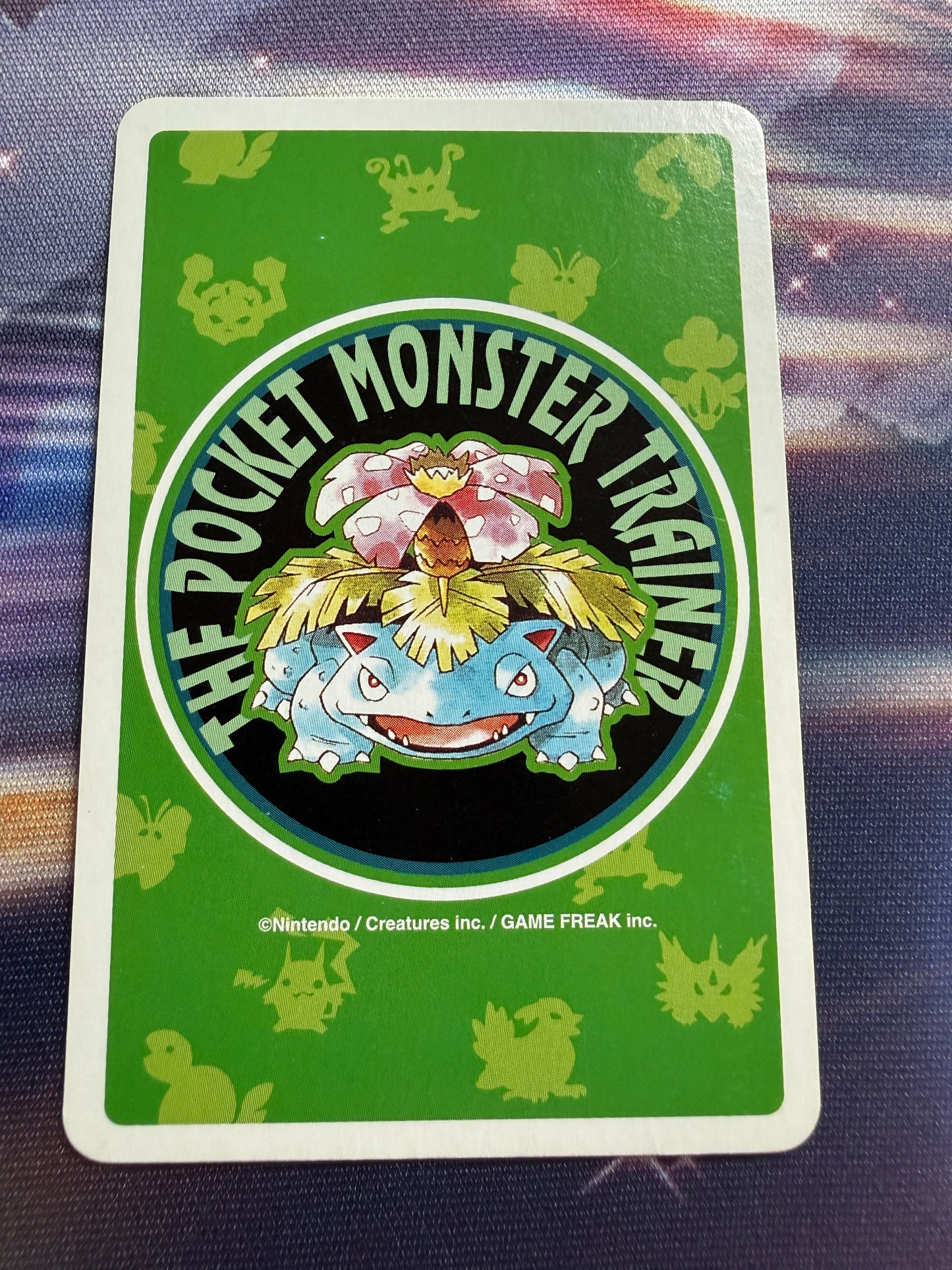 Bulbasaur #1 | Venusaur Green Poker Cards | Ace of Diamonds