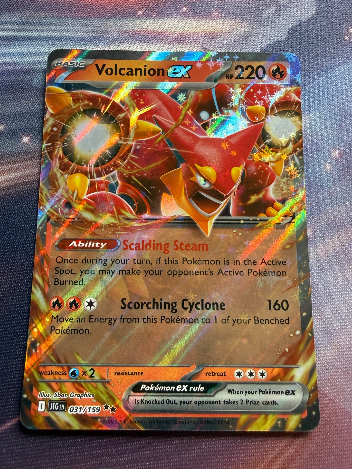 Volcanion Ex #31 | Pokemon Journey Together