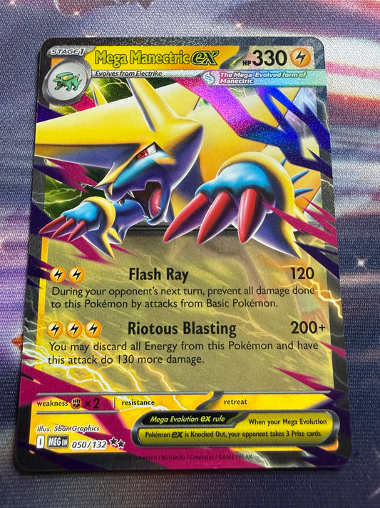 Mega Manectric Ex #50 | Pokemon | Mega Evolution