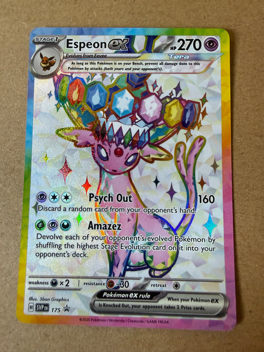 Prismatic Evolutions | Espeon EX #175 | Promo