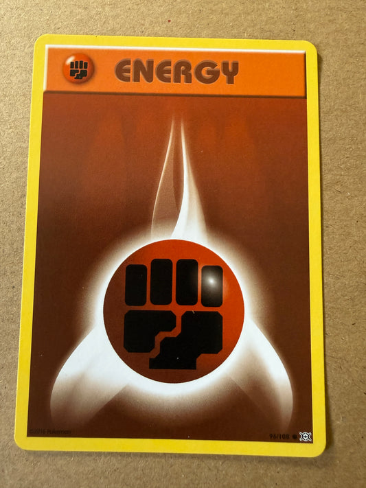 2016 XY Evolutions | Pokemon | Non-Holo Fighting Energy