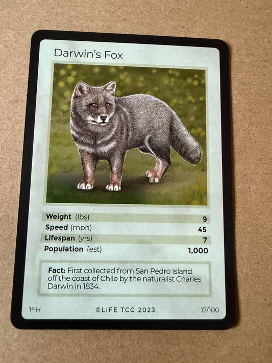 2023 LIFE TCG Mammals | Darwin's Fix Holo 1st #17