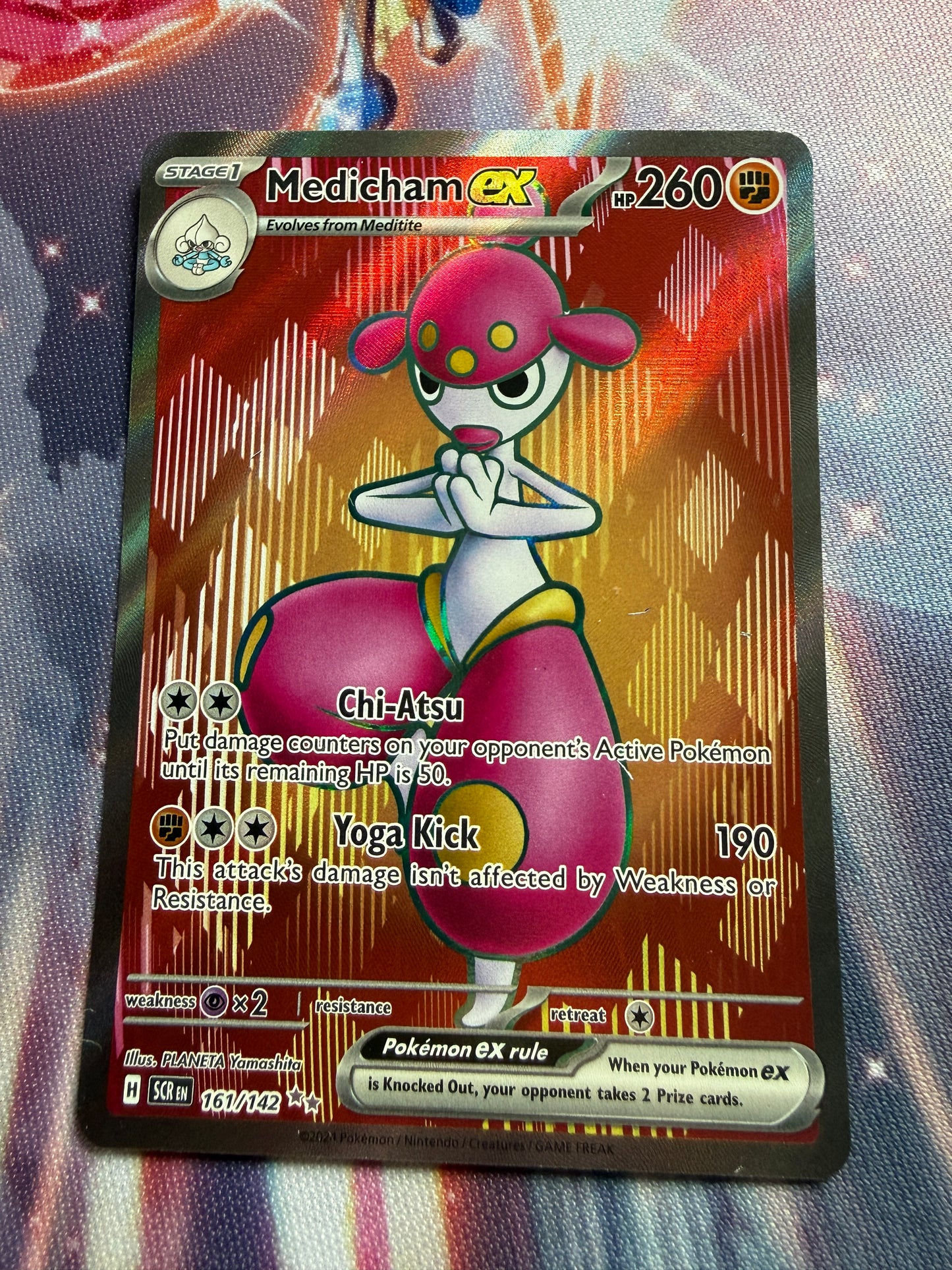 Medicham EX #161 | Pokemon | Stellar Crown