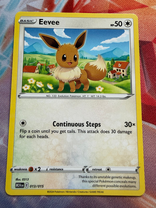 Eevee #13 Pokemon McDonalds 2024