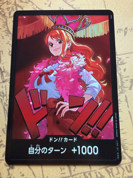 One Piece Extra Booster Heroines Edition | EB03 | Japanese | Nami Don! Card | Holo