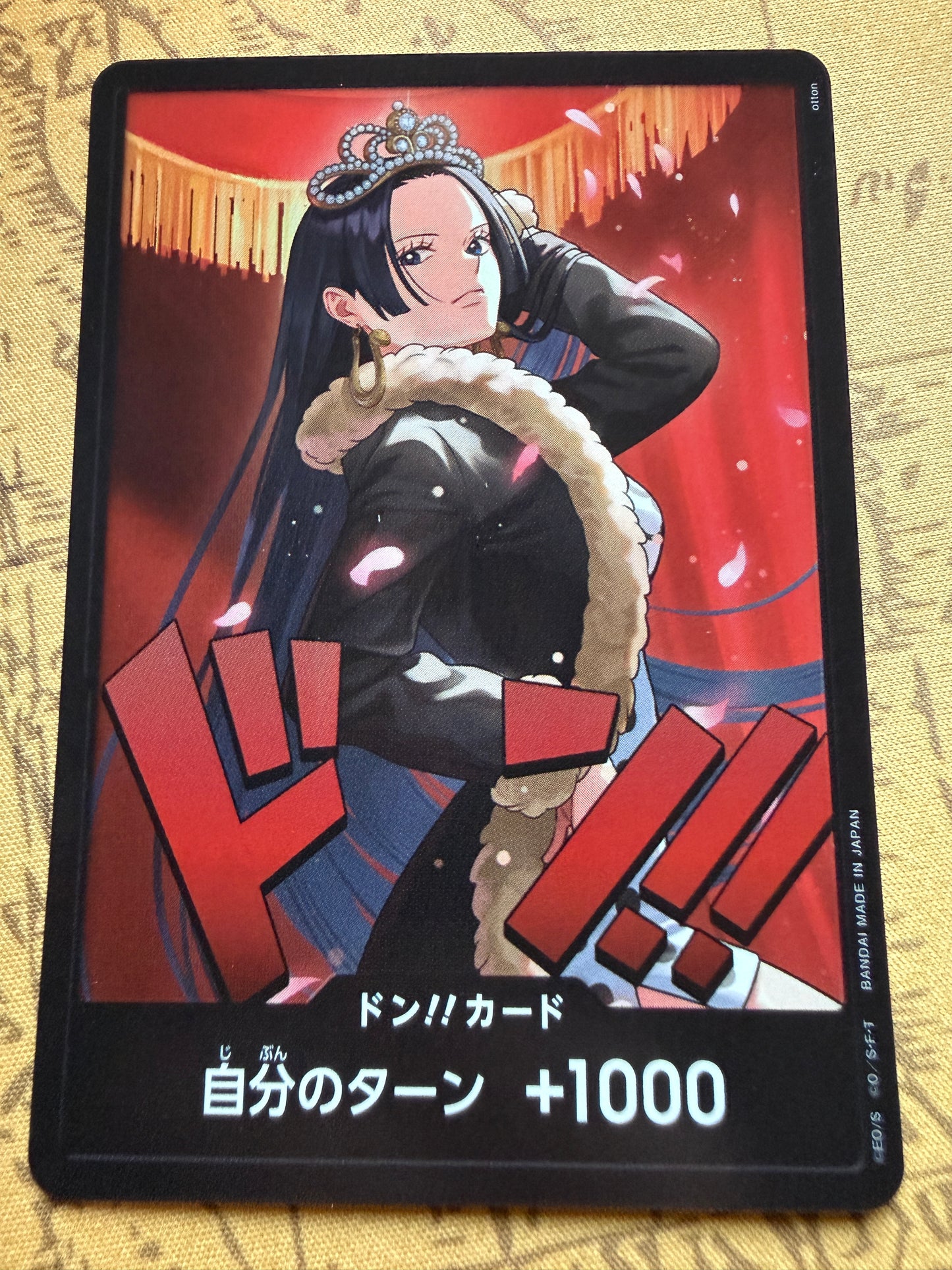 One Piece Extra Booster Heroines Edition | EB03 | Japanese | Boa Hancock Don! Card | Holo