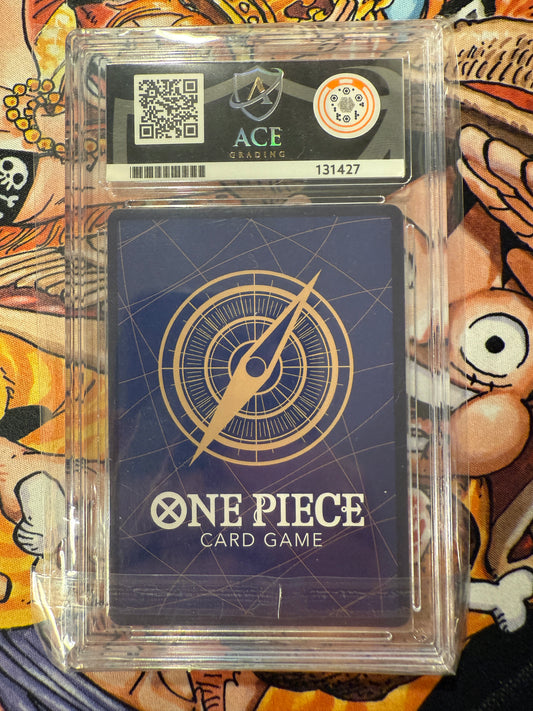 One Piece | Japanese | 2022 Paramount War | Portages.D.Ace | OP02-013 SR | ACE Graded 10