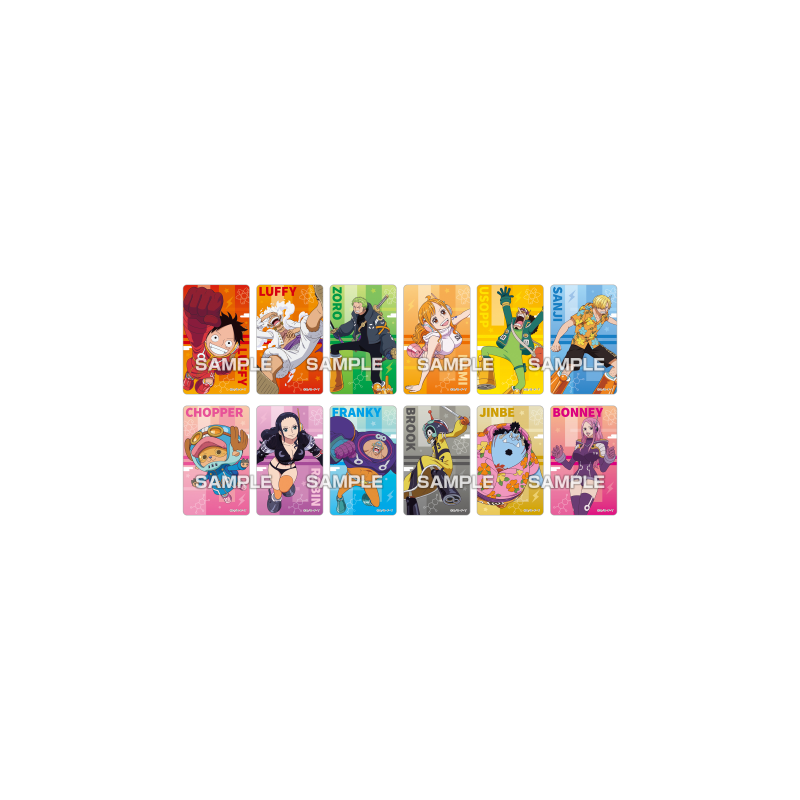 Booster Pack Deco Sticker Gum Egghead Arc One Piece - 1 x pack