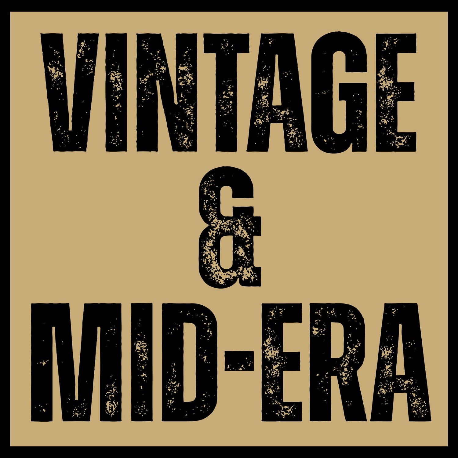 Vintage and Mid Era - English and Japanese