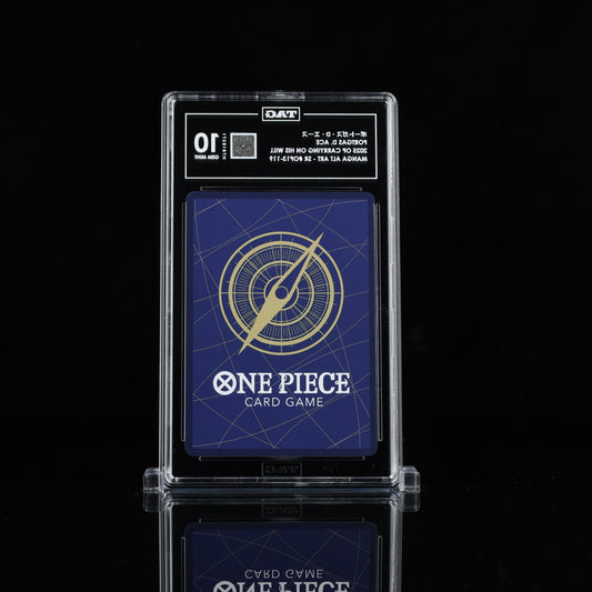 Portgas D Ace | OP13-119 Manga Alt Art | Gem Mint 10 | TAG GRADING