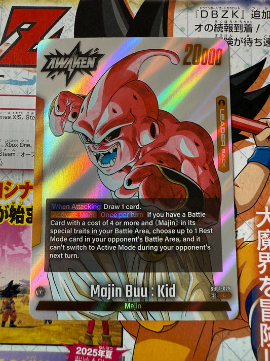 Dragon Ball Super Card Game Manga 01 | SB01-029 Majin Buu : Kid L