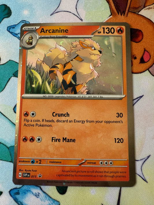 Arcanine #11 | Pokemon Cosmos Promo | Scarlet and Violet
