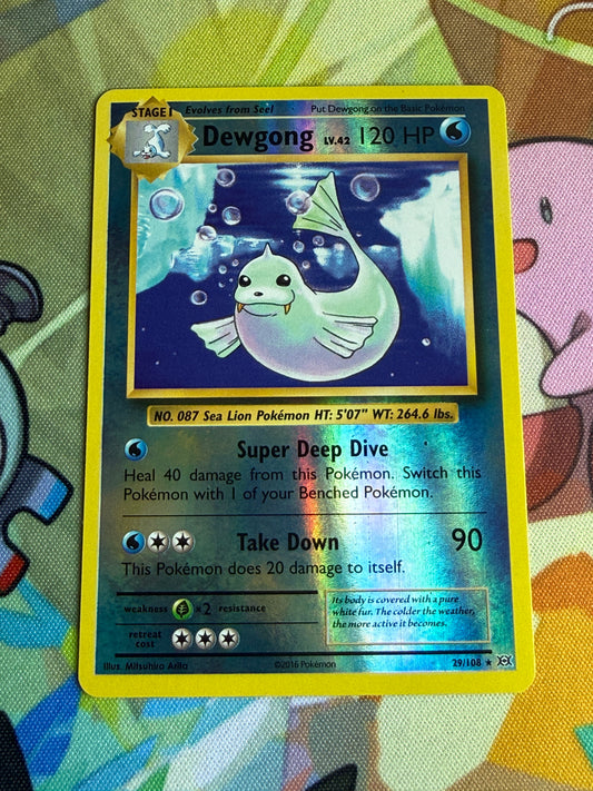 #29 Dewgong Reverse Holo | Pokemon Evolutions
