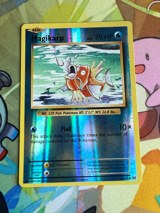 #33 Magikarp Reverse Holo | Pokemon Evolutions